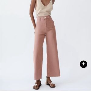 New pink Zara jeans